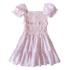 Evelyn Dress - Pink Watercolor