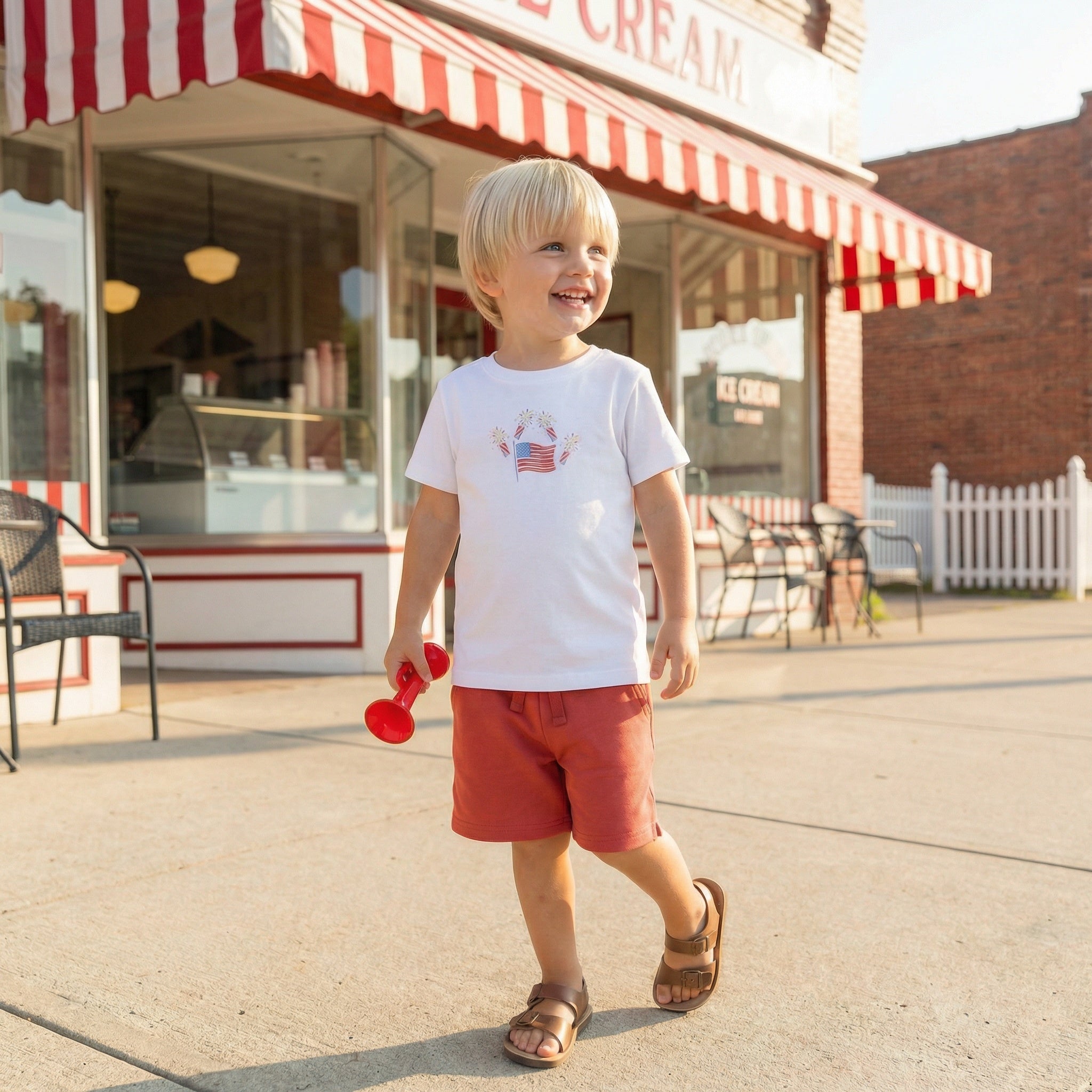 Flag Crew Shirt-PRE-ORDER