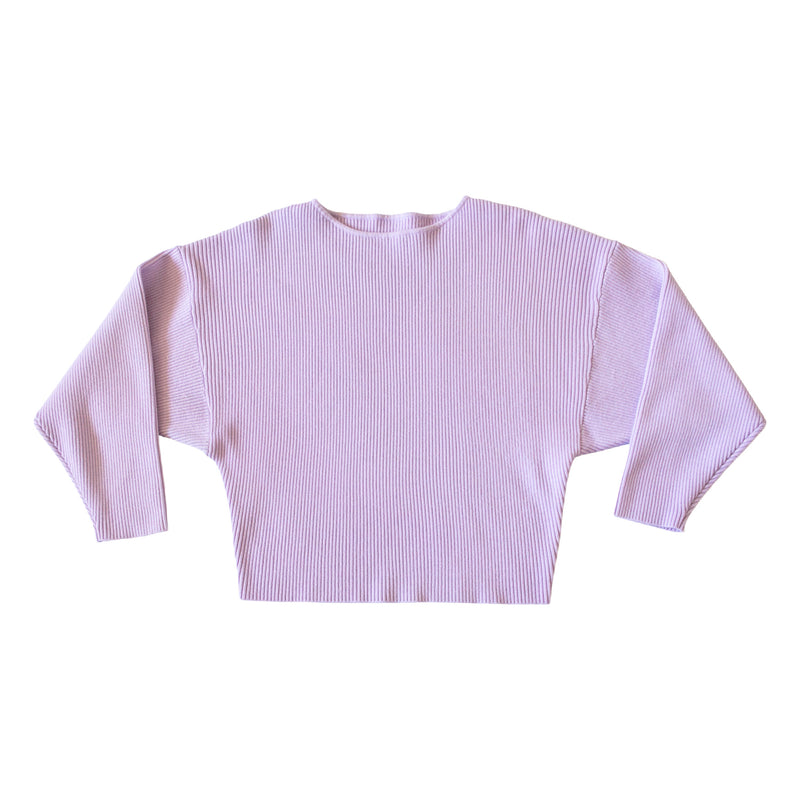 Lavender Dolman Sleeve Girls Sweater