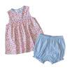 Francie Girls Bloomer Set - Rosemary Floral