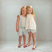 Mignonne Girls Romper - Morning Blooms-PRE-ORDER