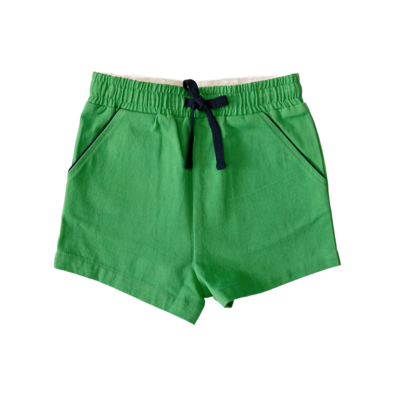 Boys Shorty Shorts - Green (Pre-order)