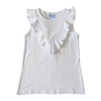 Hadley Girls Top - White