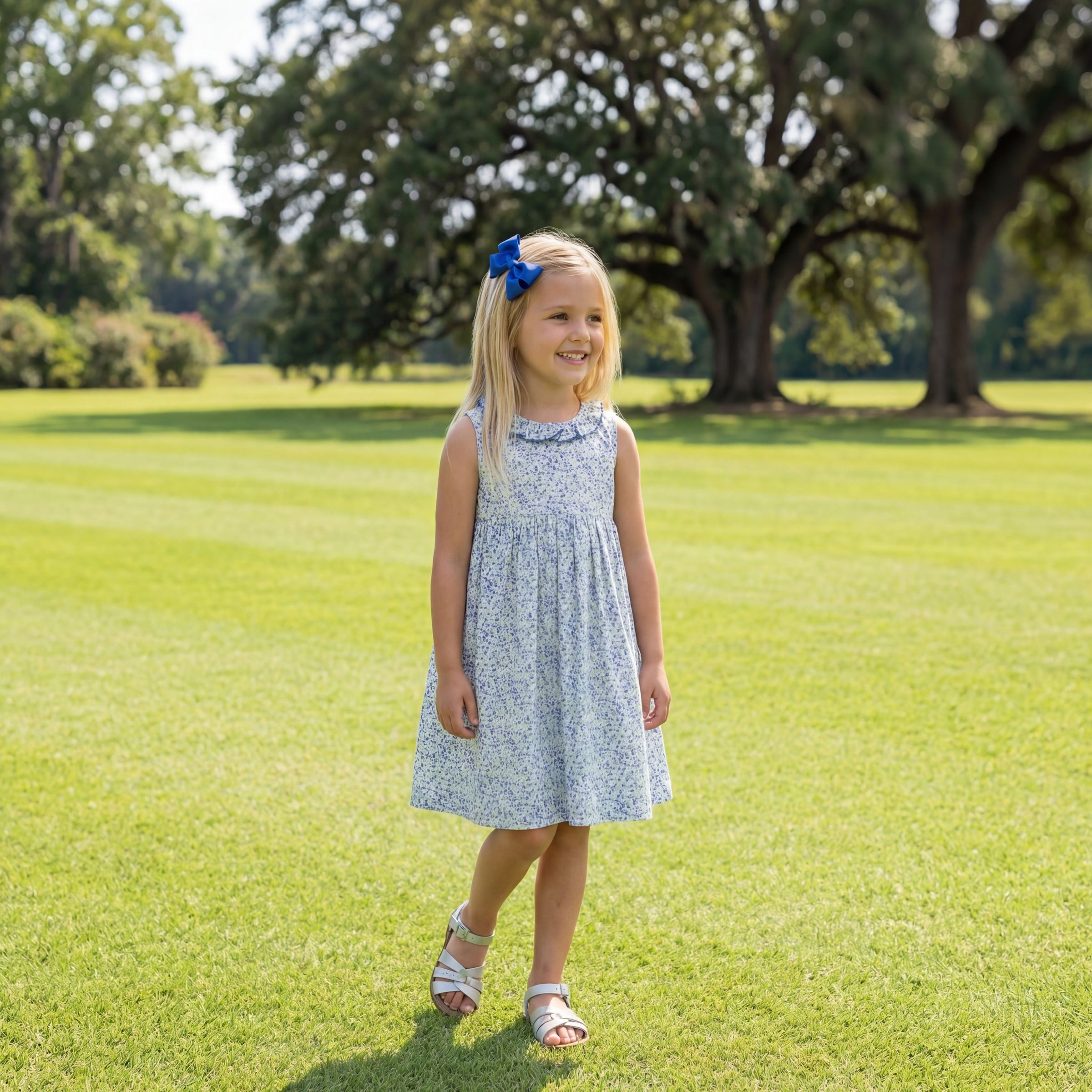 Hannah Dress - Blueberry Fields- PRE-ORDER