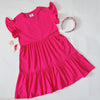 Hattie Girls Dress - Hot Pink (Pre-order)