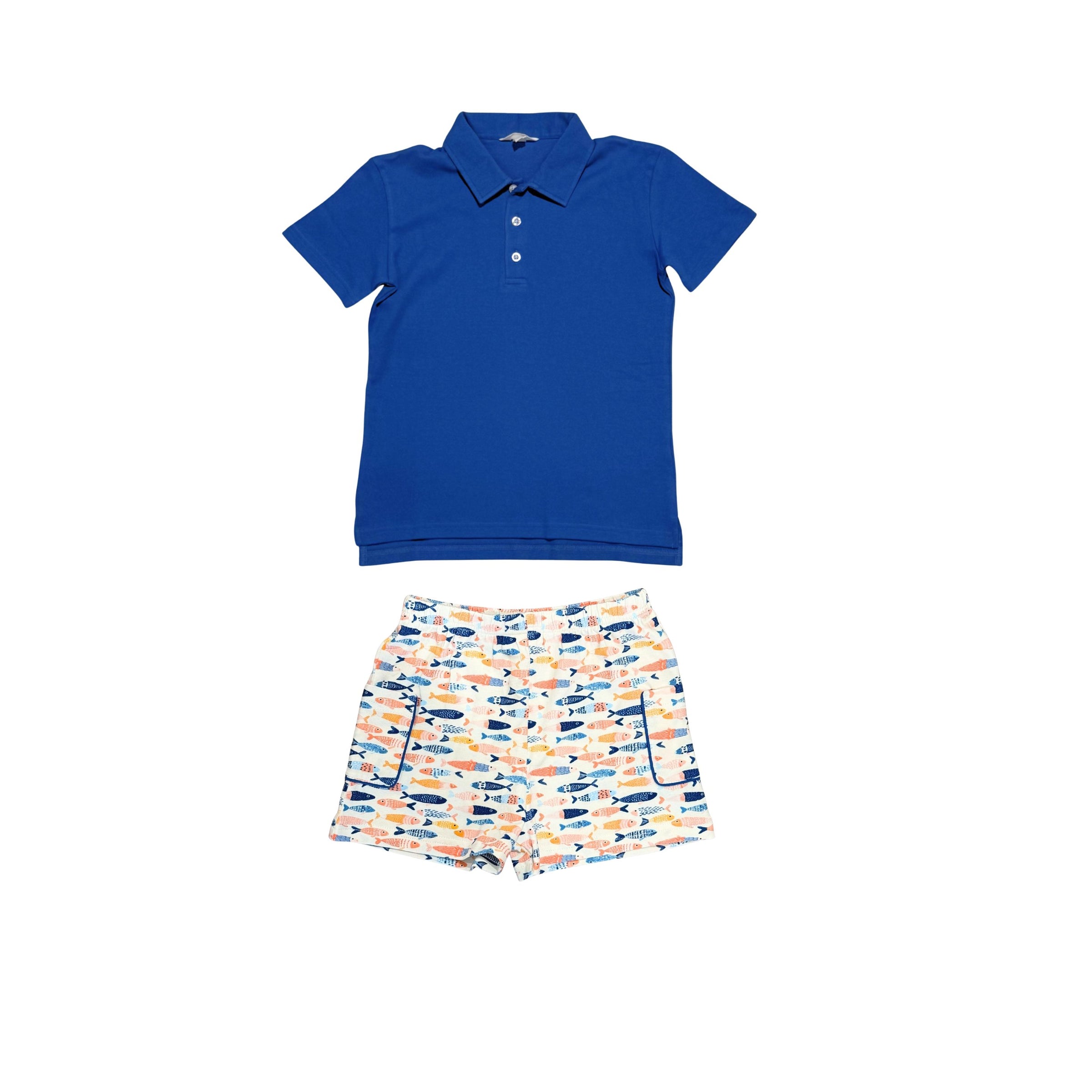 Holice Boys Shorts - Here Fishy Fish-PRE-ORDER