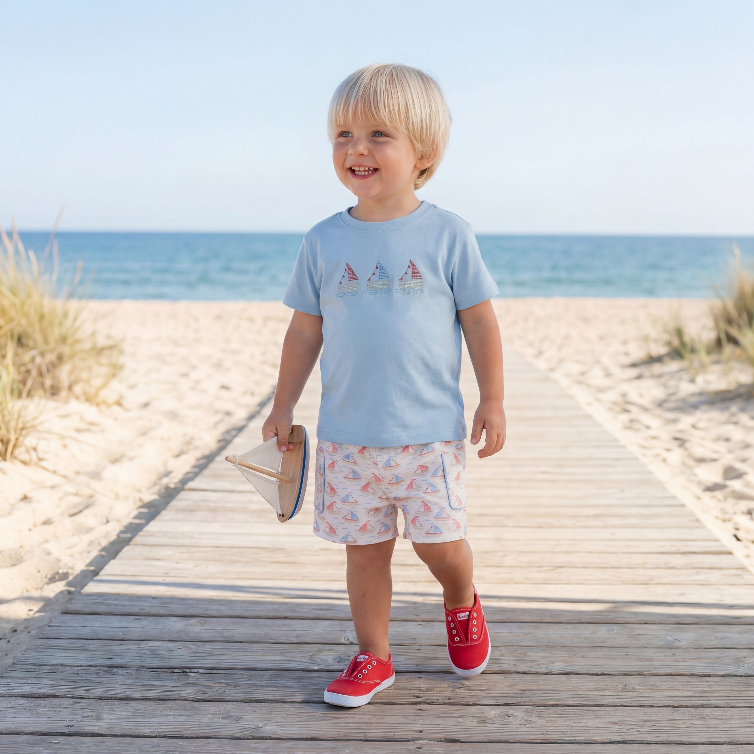 Holice Boys Shorts - Sail On-PRE-ORDER