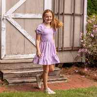 Savannah Dress in Orchid Blooms (Pre-Order)