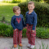 Thomas Pants in Red Stewart Tartan Plaid (Pre-Order)