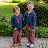 Thomas Pants in Red Stewart Tartan Plaid (Pre-Order)