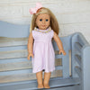 Doll Lauren Dress in Light Pink Stripe (Pre-order)
