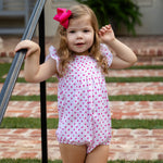 SAMPLE Dorothy Girls Bubble - Pink Ditsy Floral - Size 18m