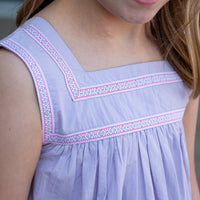 Lyra Girls Dress - Lavender