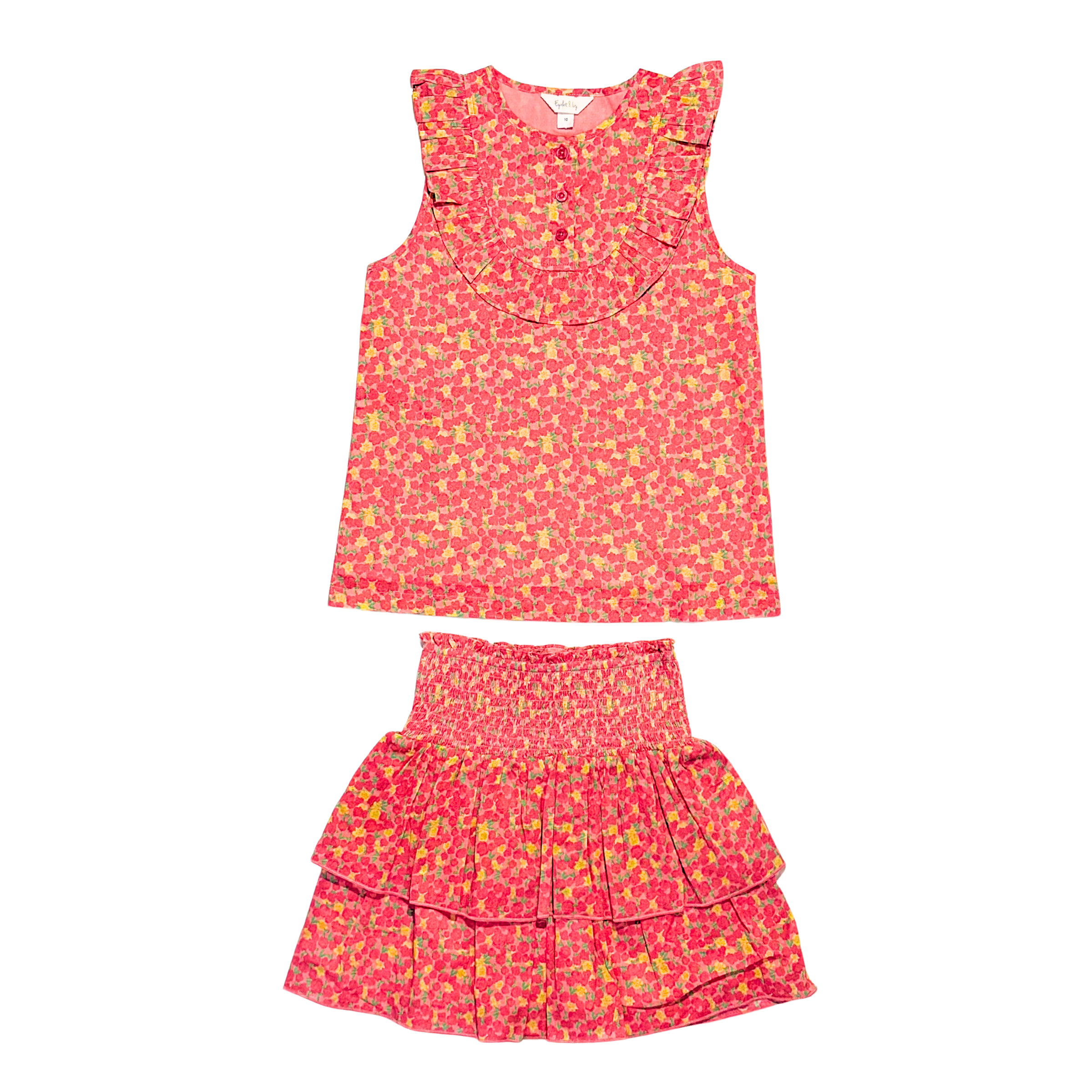 Hadley Top -Pink Ditsy- PRE ORDER