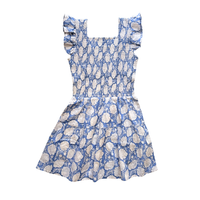 Ellie Dress - Blue Skies Floral-PRE-ORDER
