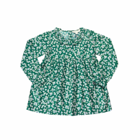 Betsy Tunic in Green Ditsy Floral (Pre-Order)