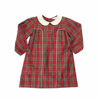 Josephine Dress in Red Stewart Tartan Plaid (Pre-Order)