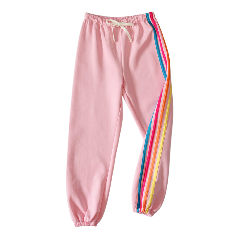 Jogger Pants - Pink Stripes (Pre-order)