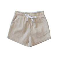 SAMPLE Boys Shorty Shorts - Khaki Sizes 4 and 5