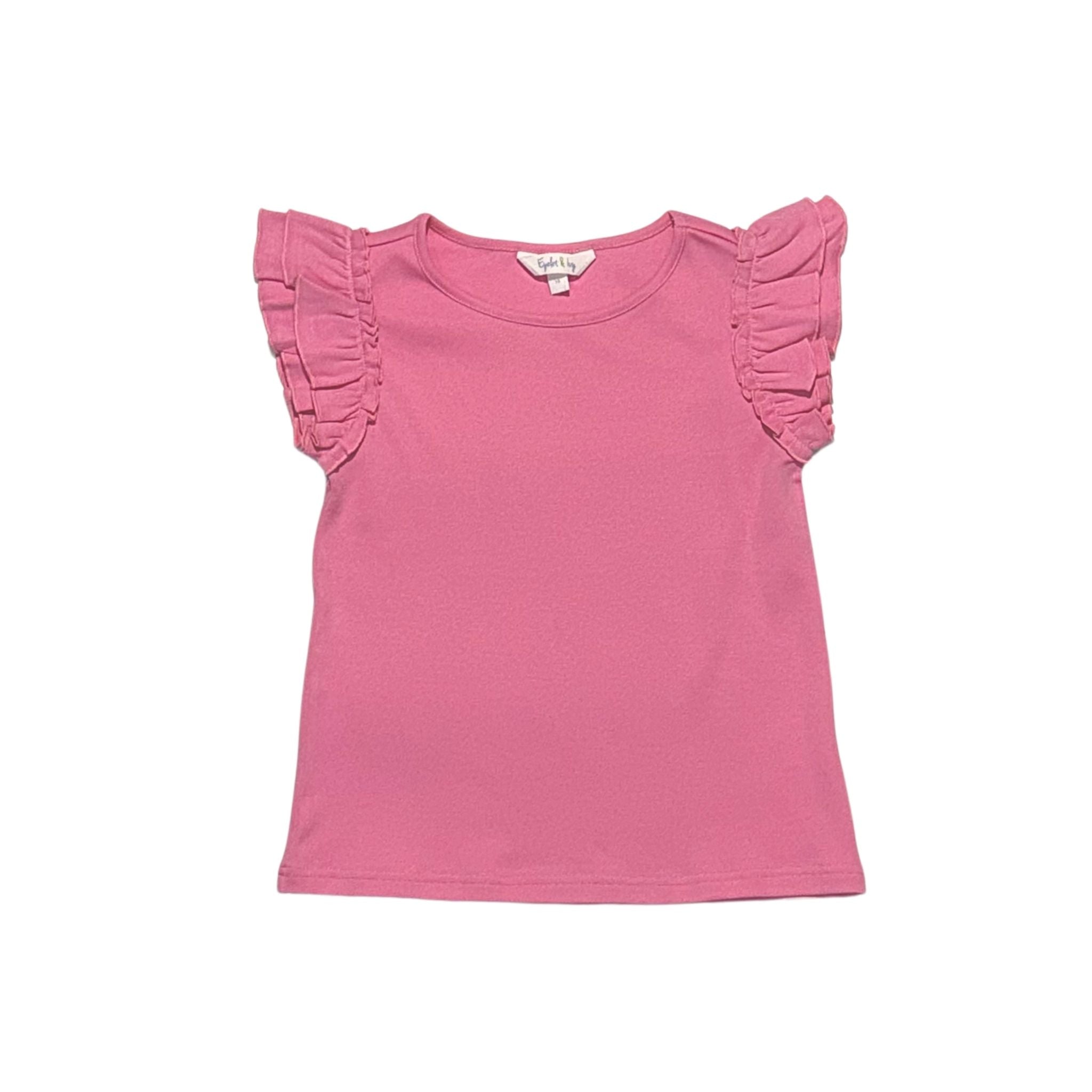 Lainey Girls Top -Bubblegum Pink-PRE-ORDER