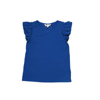 Lainey Girls Top -Royal Blue-PRE-ORDER