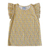 Lainey Girls Top - Clementine Floral (Pre-order)