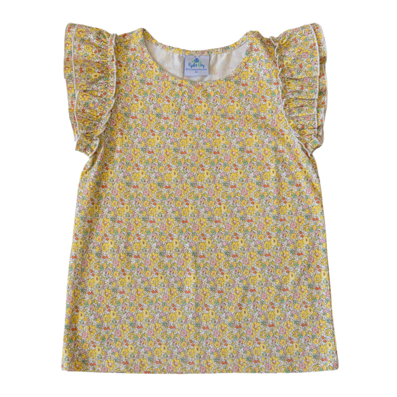 Lainey Girls Top - Clementine Floral