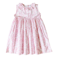 Lauren Girls Dress - Pink Watercolor (Pre-order)