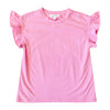 SAMPLE Lawler Girls Top - Bubblegum Pink Size 8 and 10