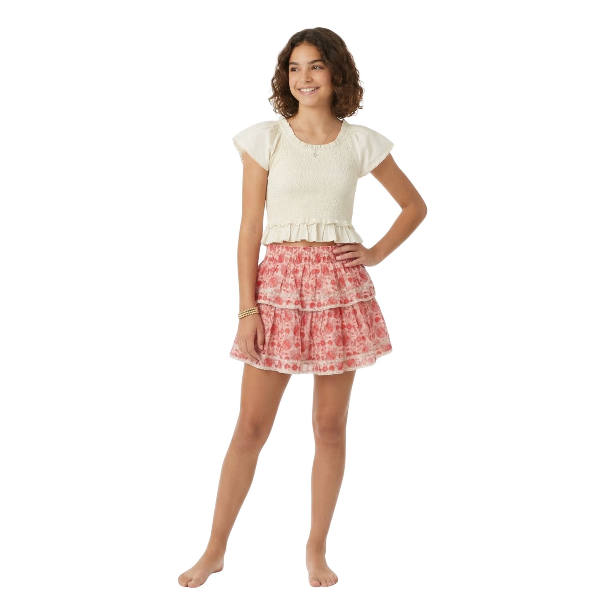 Leighton Skirt - Peony Kiss-PRE-ORDER