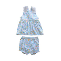 Leslie Girls Bloomer Set - Morning Blooms- PRE-ORDER