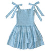 Lila Dress- Sky Blue Posies