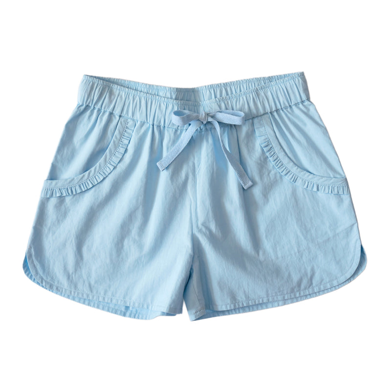 Sloane Girls Shorts - Light Blue (Pre-order)