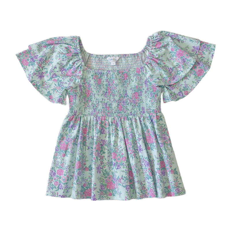 Maggie Top - Watercolor Floral (Pre-order)