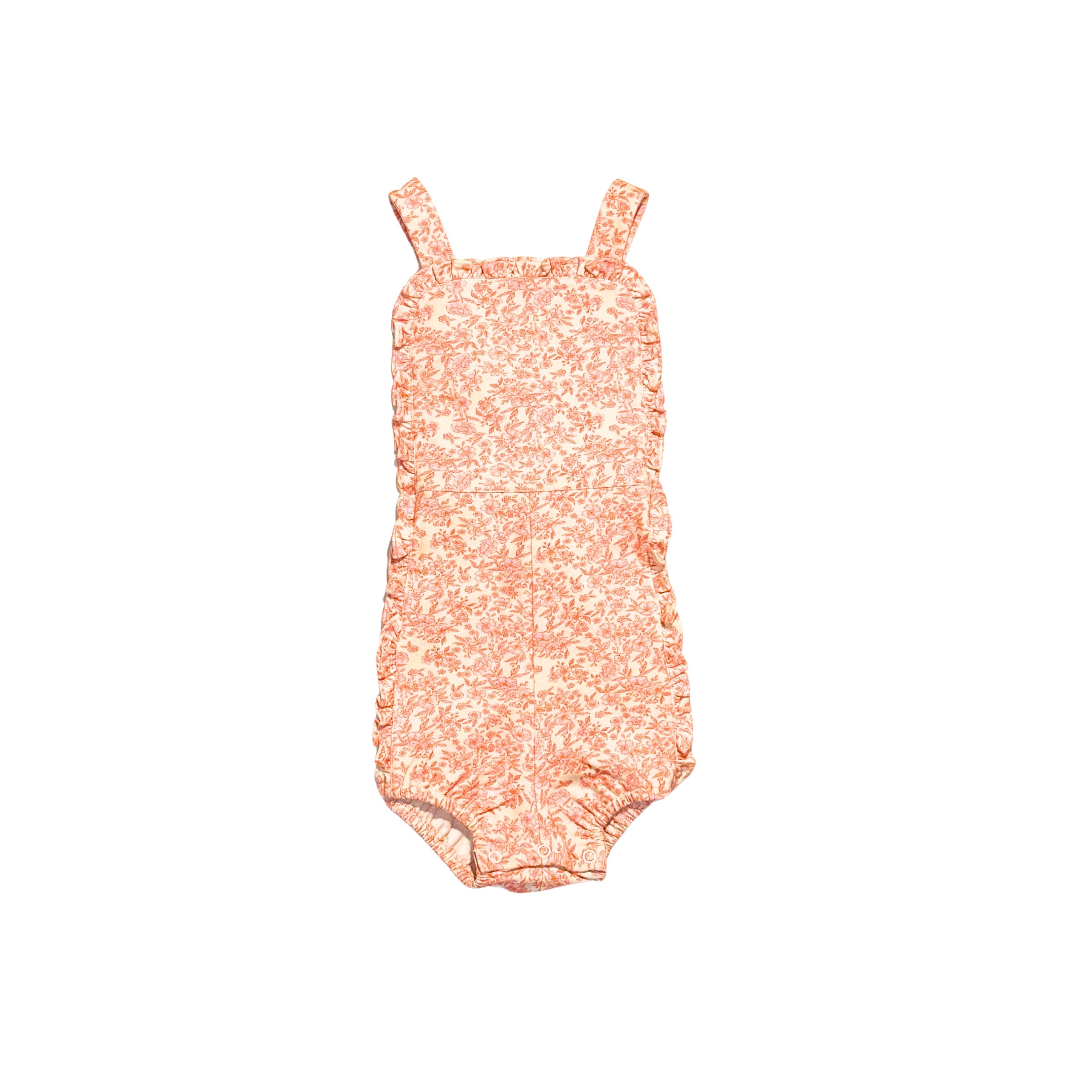 Mary Sunsuit Bubble - Blush Blooms- PRE-ORDER