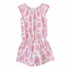 Mignonne Girls Romper - Pink Vintage Floral (Pre-order)