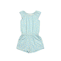 Mignonne Girls Romper - Bluemillenial Floral-PRE-ORDER