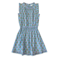 Natalie Dress - Blue Blooms