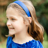 SAMPLE Harper Dress - Royal Blue Velveteen Sizes 10 and 12