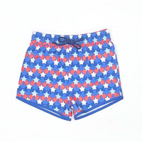Retro Swim Trunks - Patriotic Stars - PRE-ORDER