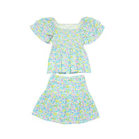 Maggie Top - Spring Floral Spray- PRE-ORDER
