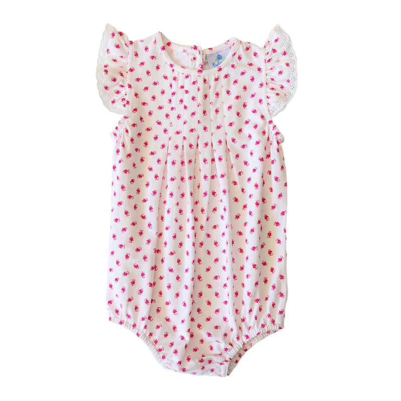 SAMPLE Dorothy Girls Bubble - Pink Ditsy Floral - Size 18m