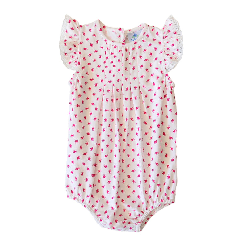 Dorothy Girls Bubble - Pink Ditsy Floral (Pre-order)