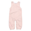 Ross Girls Overalls in Pale Pink Chenille