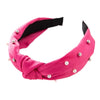 Stud Headband - Hot Pink
