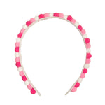 Pom Pom Headband - Pretty in Pink