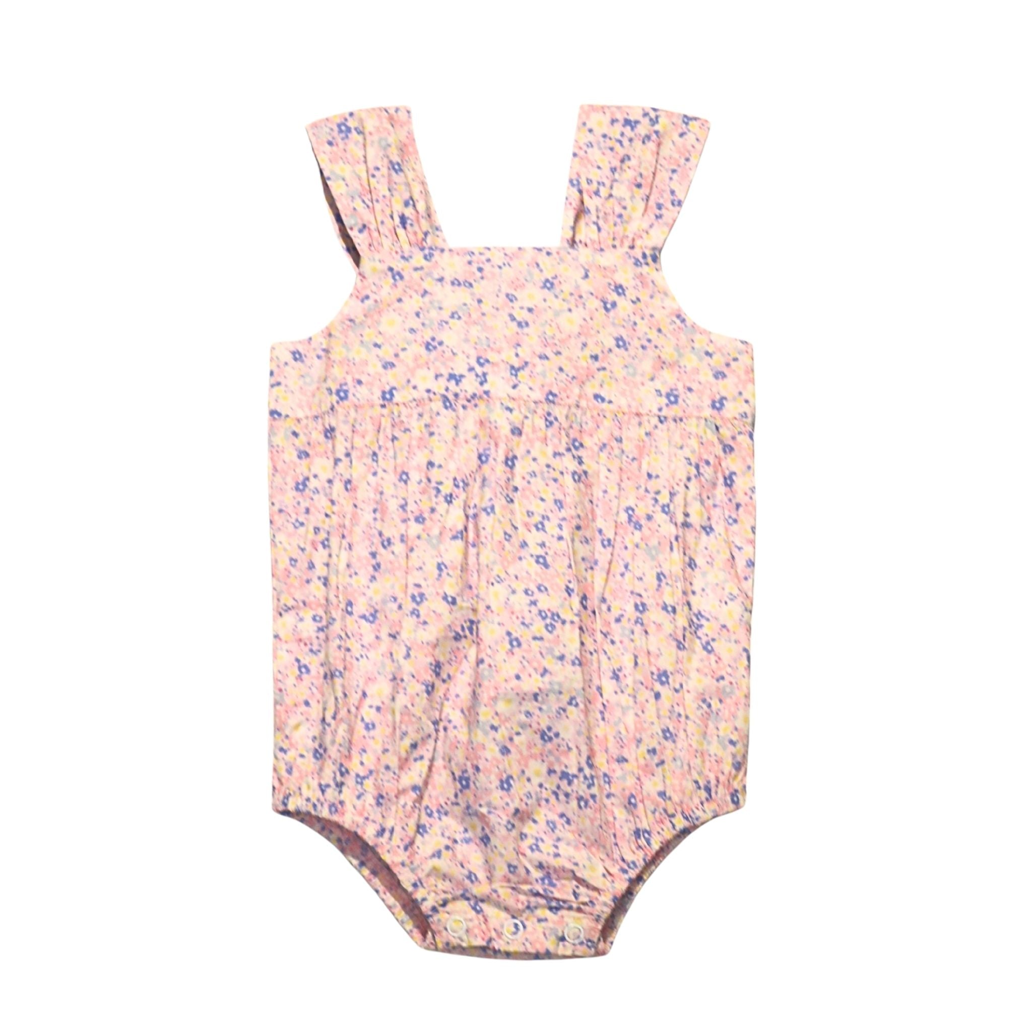 Reese Girls Bubble- Lavender Daisies-PRE-ORDER