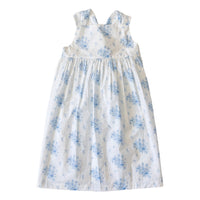 Reese Girls Dress - Vintage Blue Floral