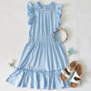 Sadie Girls Dress - Light Blue (Pre-order)