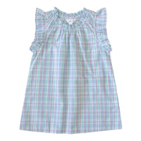 Saylor Girls Top - Ponte Vedra Plaid